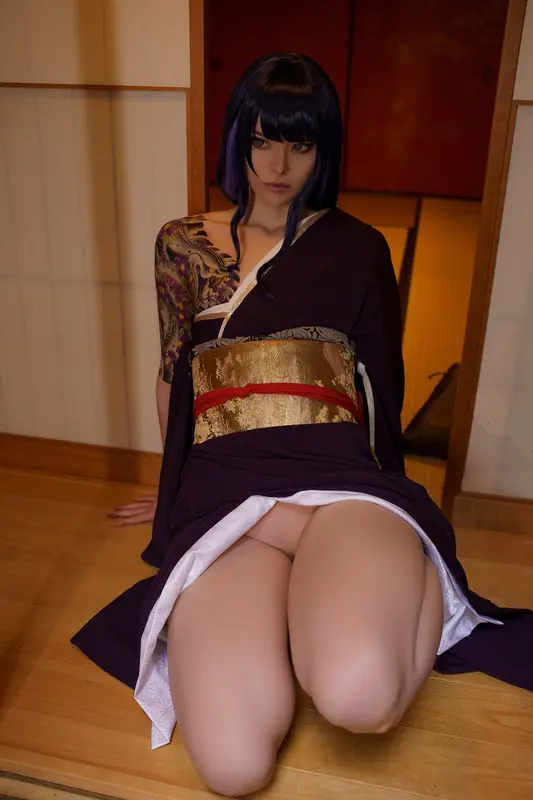 Vinnegal – NO.015 Raiden Shogun Kimono 13